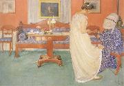 Carl Larsson The Bridesmaid oil painting artist